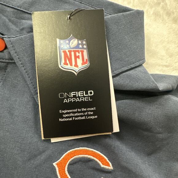 Nike Dri-Fit Chicago Bears Polo Shirt NFL On-Field Apparel Men's Size Large NWT - Picture 7 of 16